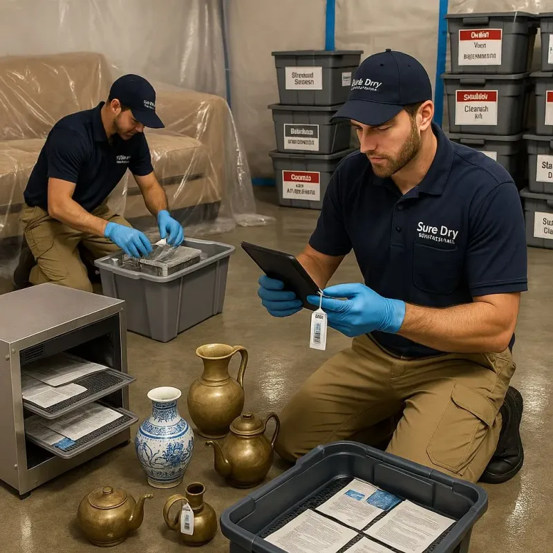 Content Protection and Restoration process in Chouteau, OK