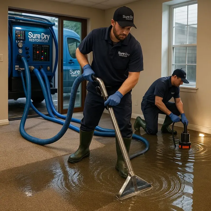 Water Extraction and Removal process in Chouteau, OK